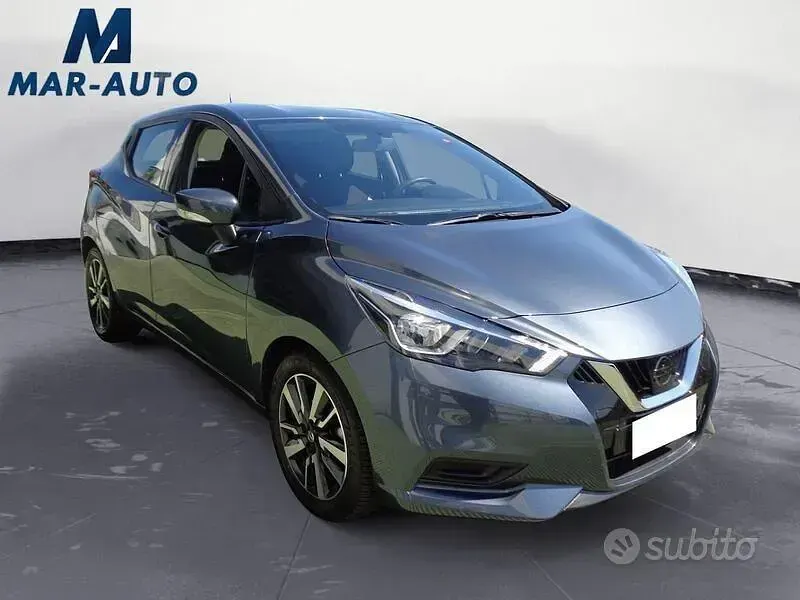 Usata Nissan Micra Acenta 90 CV (66 kW) 2019 Grigio Utilitaria