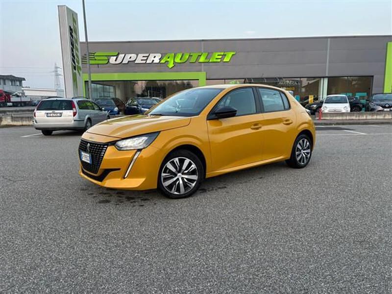 Usata Peugeot 208 Active 101 CV (74 kW) 2023 Giallo Utilitaria