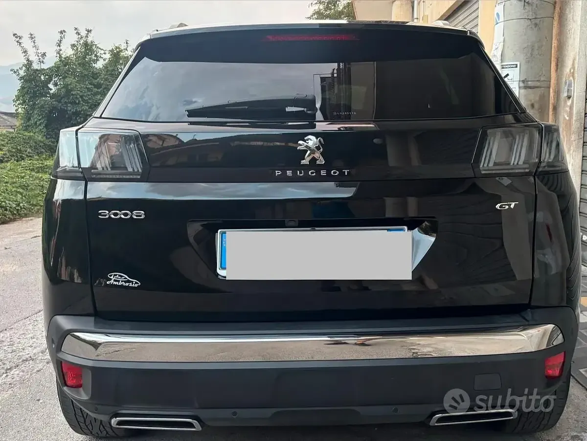 Usata Peugeot 3008 GT 131 CV (96 kW) 2021 Nero SUV