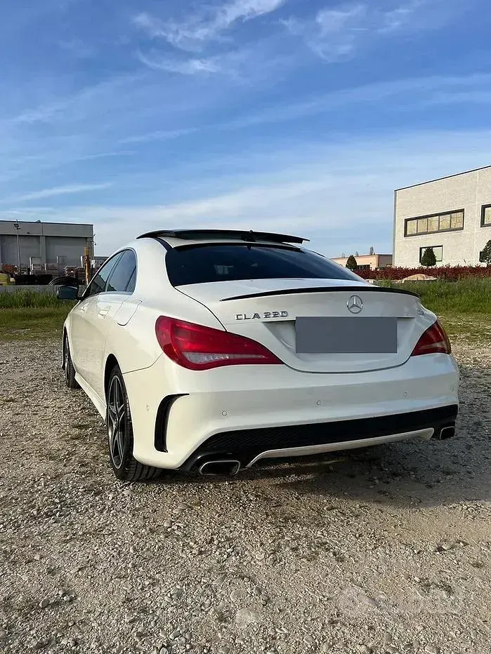 Usata Mercedes CLA220 AMG 2015 Bianco Berlina