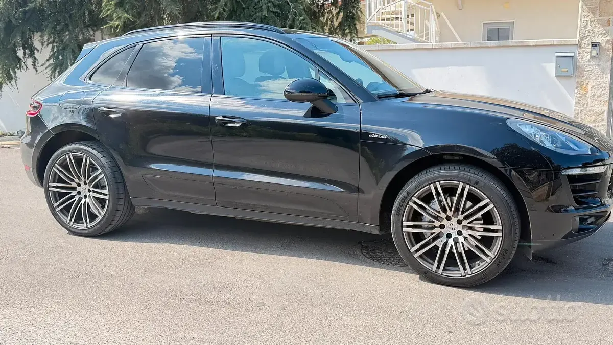 Usata Porsche Macan S 250 CV (183 kW) 2015 Nero SUV