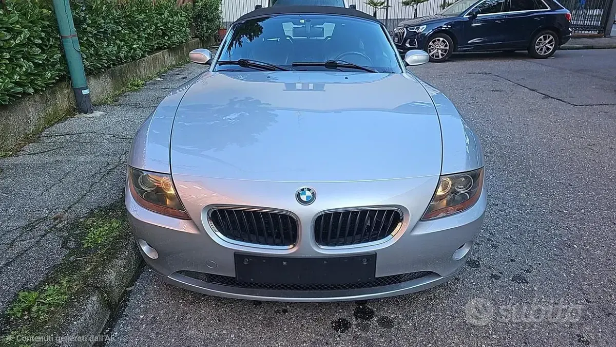 Usata BMW Z4 192 CV (141 kW) 2004 Grigio Cabrio