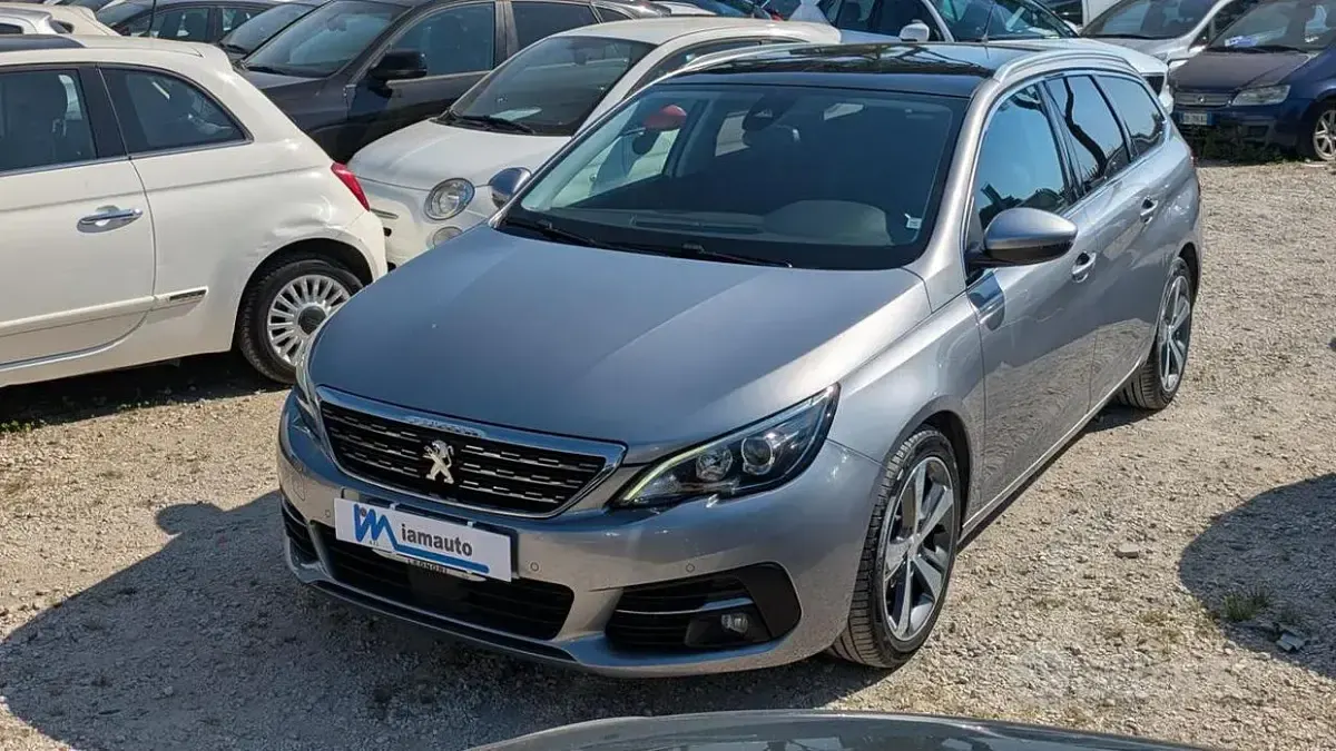Usata Peugeot 308 131 CV (96 kW) 2018 Grigio Station wagon