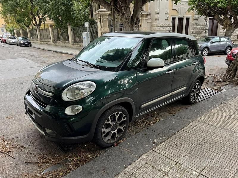 Verde Usata 2015 Fiat 500L Trekking Monovolume | 7900 € (Ottimo prezzo) - Immagine 1/4