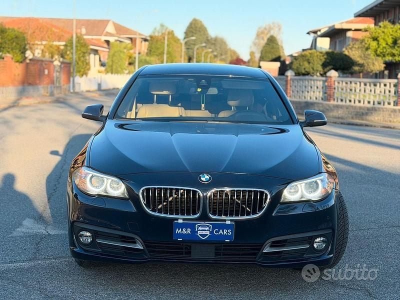 Occasion BMW 520 Efficient Dynamics 184 ch (135 kW) 2015 Bleue Berline