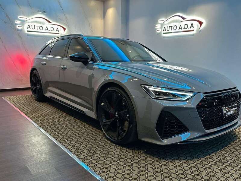 Usata Audi RS6 Ambiente 600 CV (441 kW) 2022 Grigio Station wagon