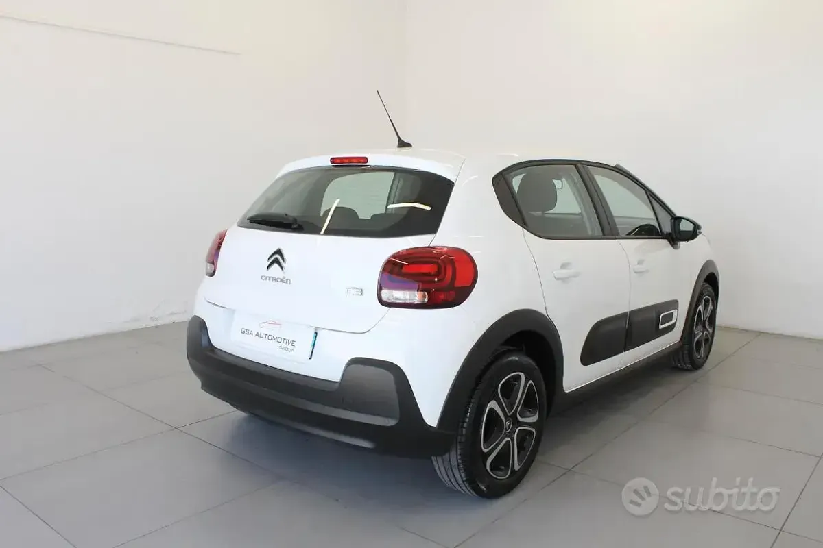 Usata Citroën C3 PureTech 83 CV (61 kW) 2022 Bianco Utilitaria