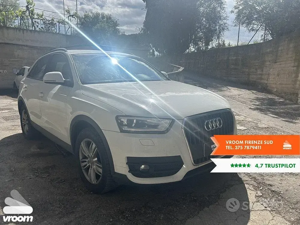 Brugt Audi Q3 Advanced Plus 140 HK (102 kW) 2013 Hvid SUV