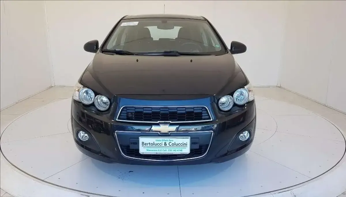 Usata Chevrolet Aveo LS 84 CV (61 kW) 2011 Nero metallizzato Berlina
