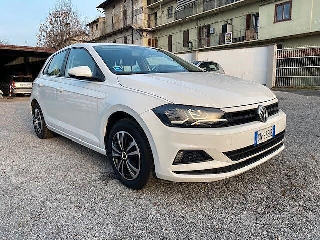 Usata VW Polo Comfortline 75 CV (55 kW) 2018 Bianco Utilitaria