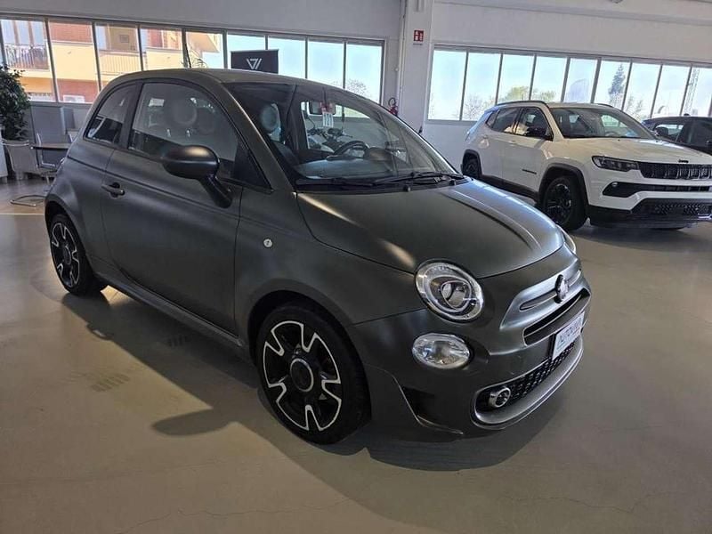 Usata Fiat 500 S 105 CV (77 kW) 2017 Verde opaco Berlina