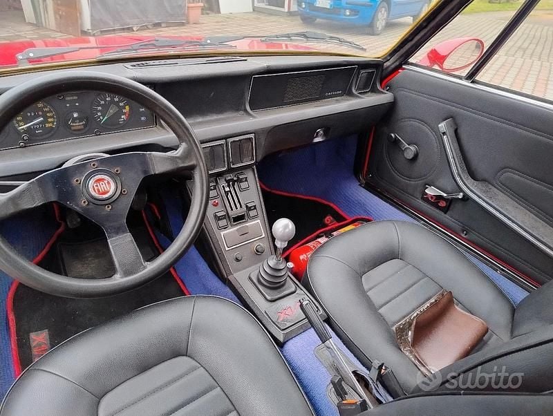 Usata Fiat X 1/9 1970 Rosso Cabrio