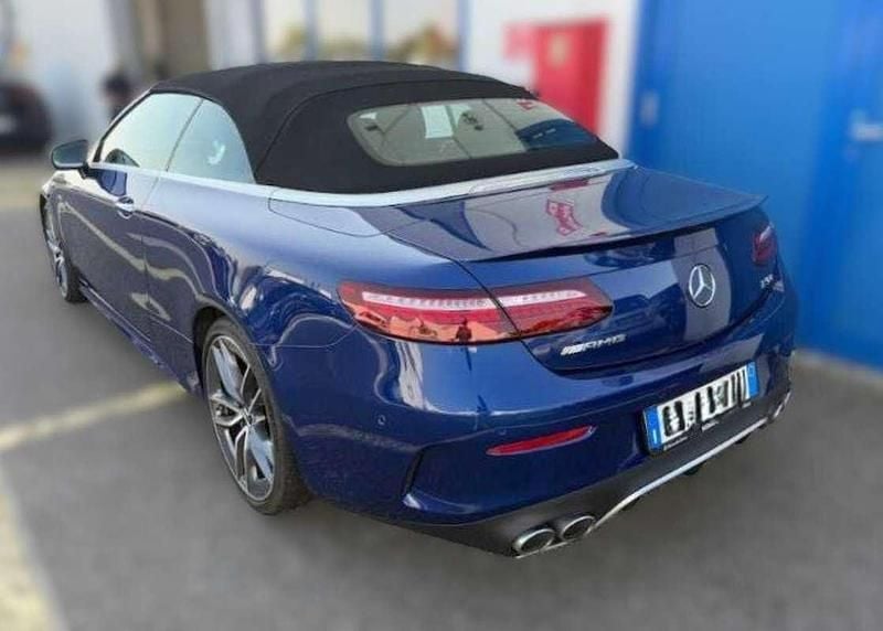 Usata Mercedes E53 AMG AMG 435 CV (319 kW) 2020 Blu/azzurro Cabrio