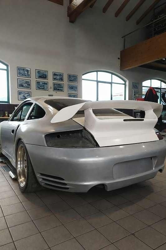 Usata Porsche 911 Turbo 450 CV (330 kW) 2003 Argento Coupé