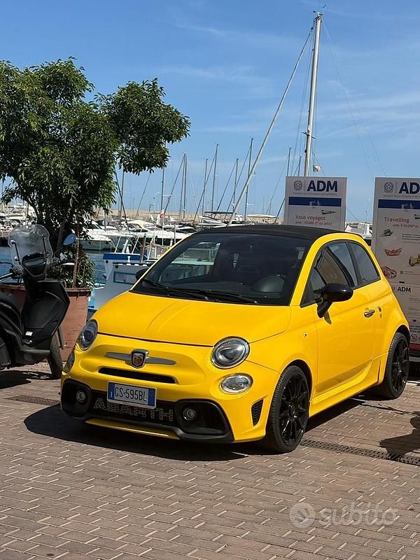 Giallo Usata 2017 Abarth 500C Cabrio | 18.500 € - Immagine 1/4