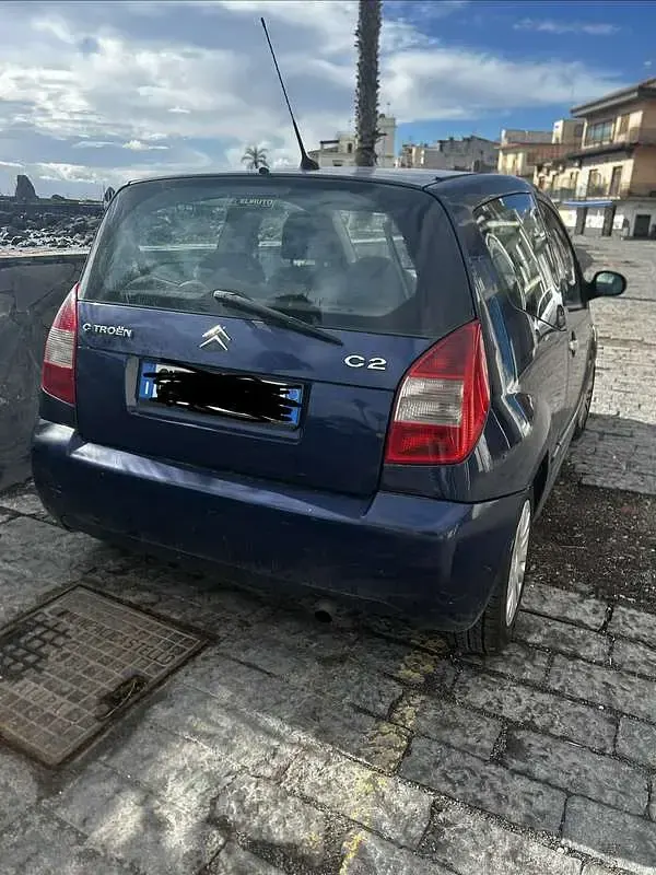 Usata Citroën C2 Elegance 68 CV (50 kW) 2007 Blu Utilitaria