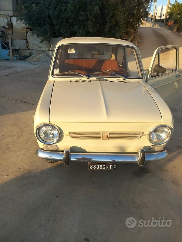Usata Fiat 850 1970 Bianco Berlina