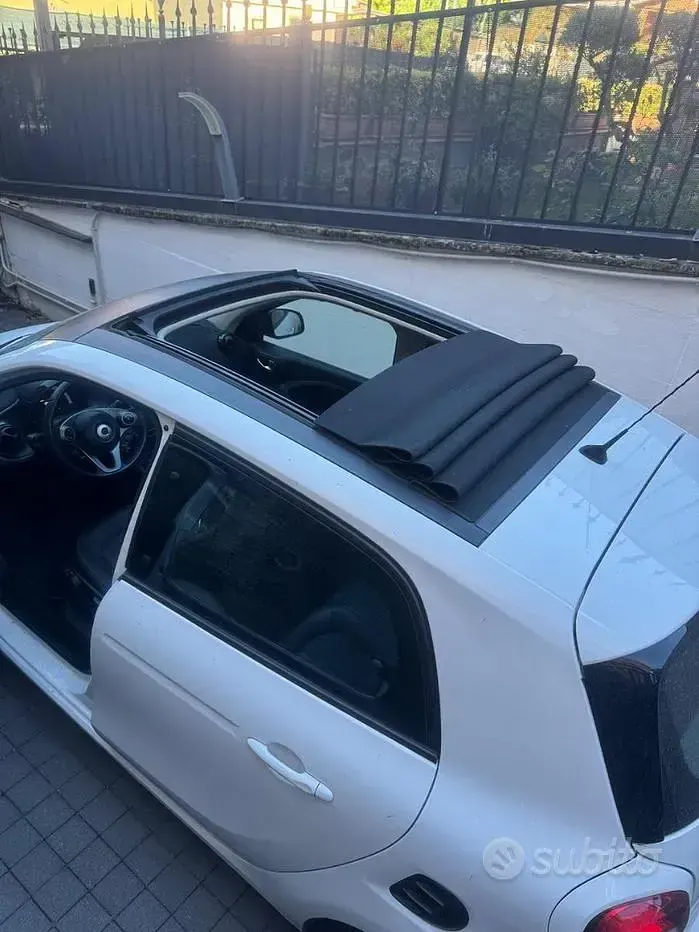 Usata Smart ForFour Prime 90 CV (66 kW) 2019 Bianco Utilitaria