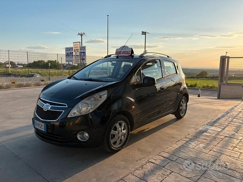 Usata Chevrolet Spark LS 81 CV (59 kW) 2010 Nero Utilitaria