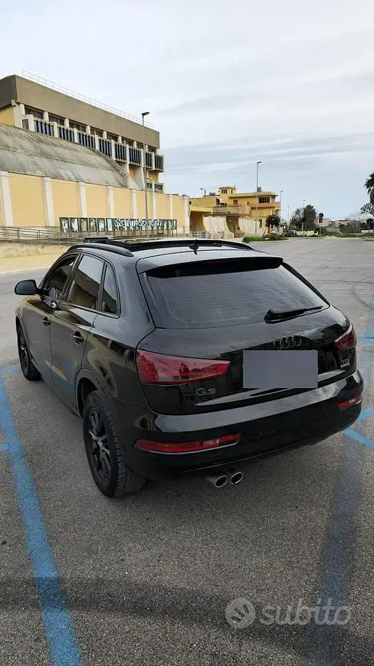 Usata Audi Q3 Design 150 CV (110 kW) 2015 Nero SUV