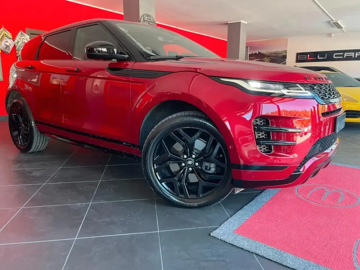 Usata Land Rover Range Rover evoque HSE Dynamic 300 CV (220 kW) 2020 Rosso SUV