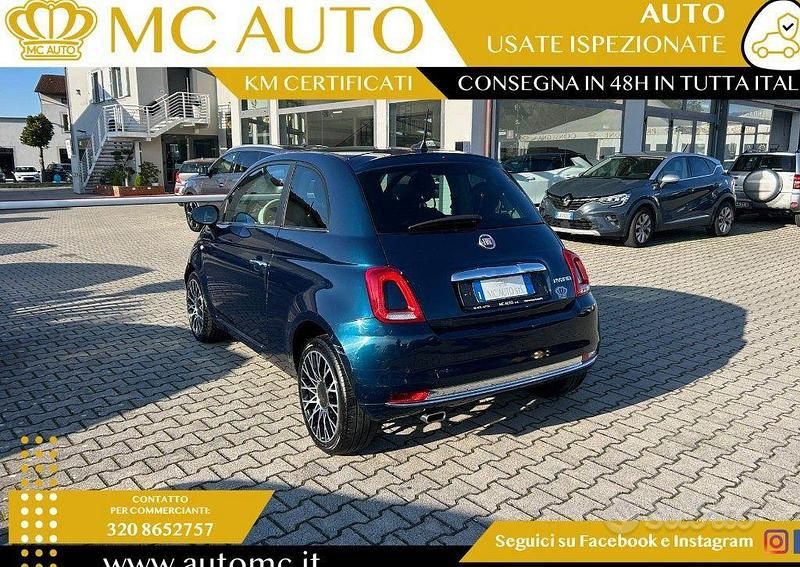 Usata Fiat 500 Dolcevita 70 CV (51 kW) 2023 Blu Utilitaria