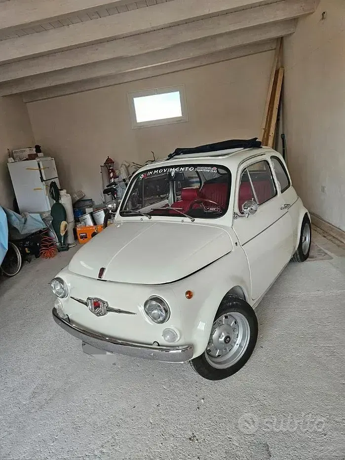Usata Fiat 500 1960 Bianco Utilitaria
