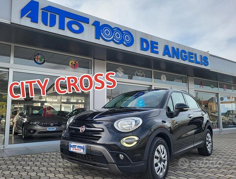 Usata Fiat 500X Cross 95 CV (69 kW) 2021 Nero SUV