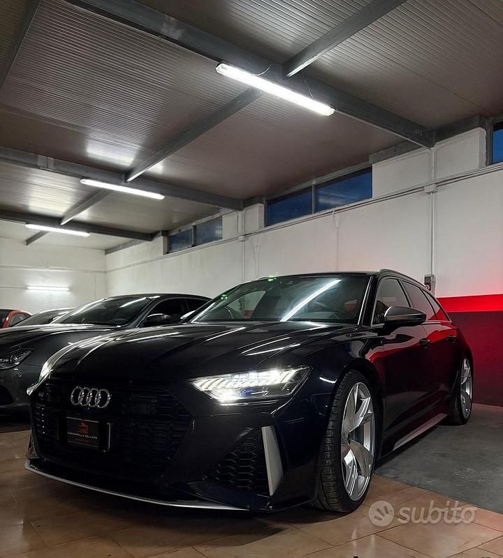 Usata Audi RS6 Performance 605 CV (444 kW) 2023 Nero Station wagon