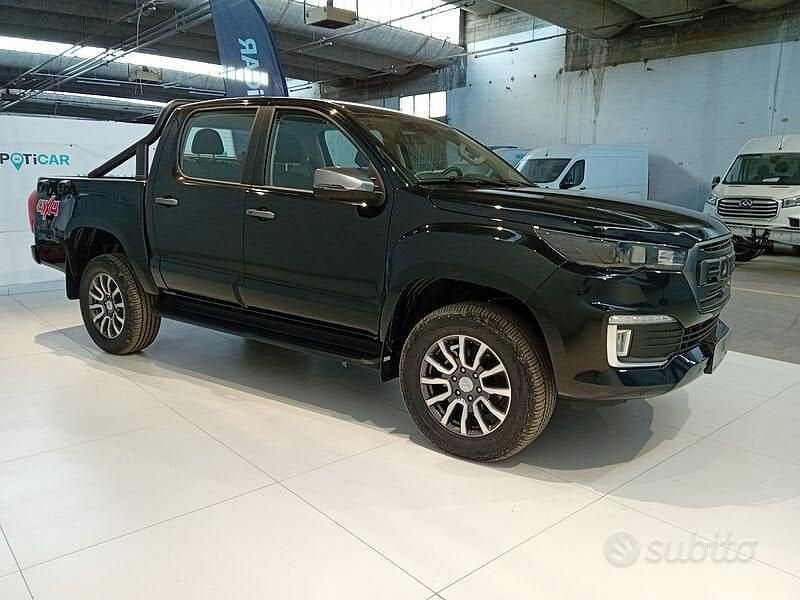 Nuova Foton Tunland G7 162 CV (119 kW) 2025 Nero Pick-up