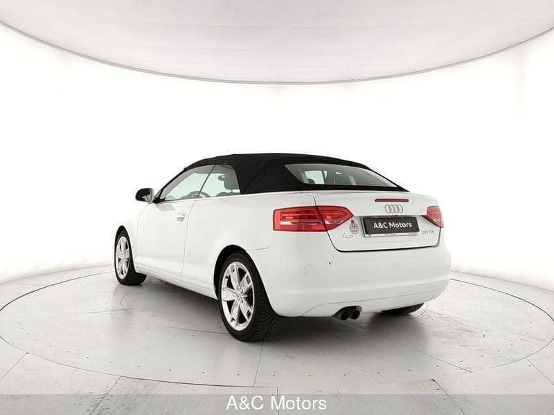Usata Audi A3 Cabriolet Ambition 140 CV (102 kW) 2009 Bianco Cabrio