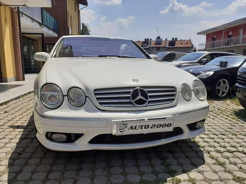 Begagnad Mercedes CL55 AMG AMG 500 HK (367 kW) 2003 Vit Sportkupé