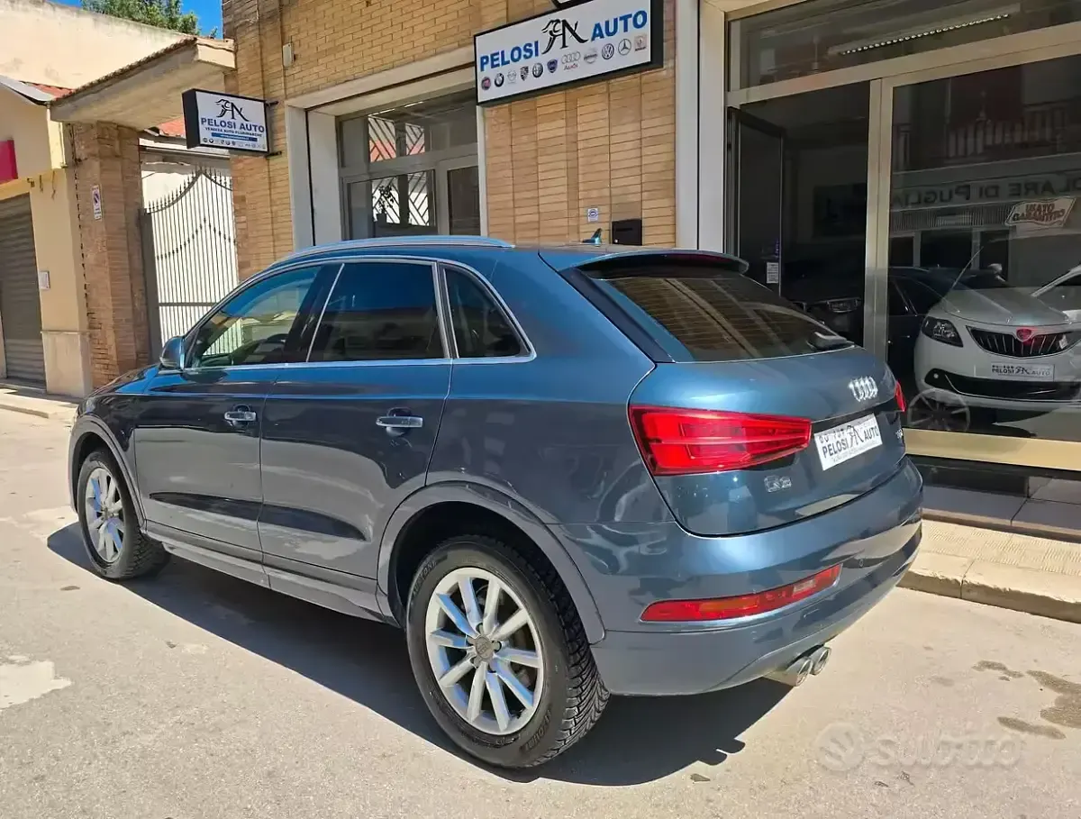 Usata Audi Q3 120 CV (88 kW) 2017 Blu SUV