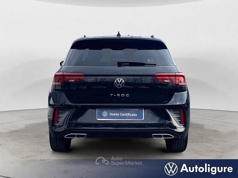 Usata VW T-Roc R-line 150 CV (110 kW) 2023 Nero SUV
