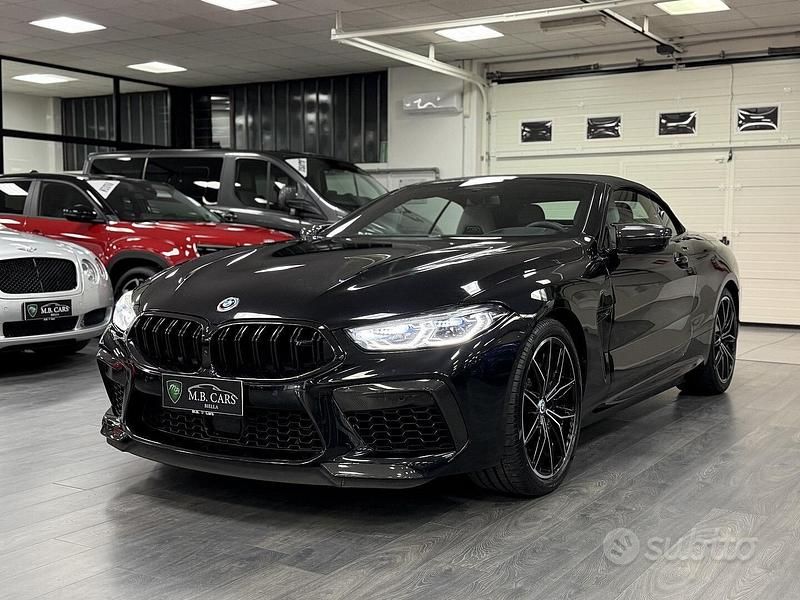 Usata BMW M8 Competition Edition 625 CV (459 kW) 2020 Nero Cabrio