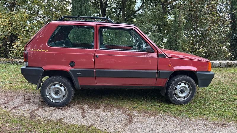 Usata Fiat Panda 50 CV (36 kW) 2000 Rosso Berlina