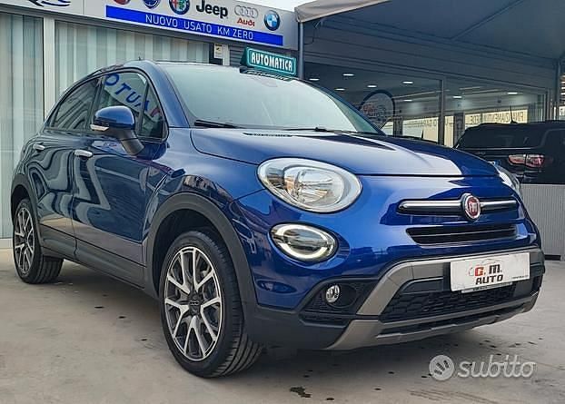 Usata Fiat 500X Cross 120 CV (88 kW) 2019 Blu SUV