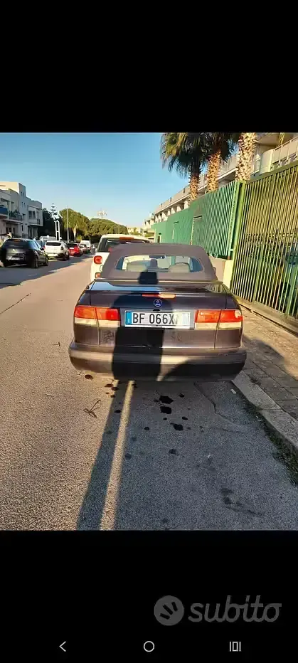 Usata Saab 9-3 Cabriolet 154 CV (113 kW) 1999 Bluazzurro Cabrio