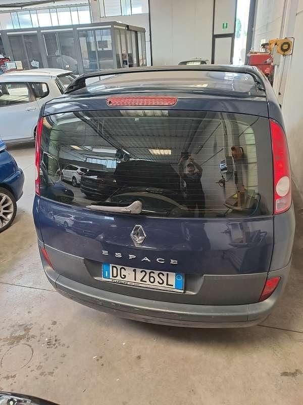 Usata Renault Espace 120 CV (88 kW) 2005 Blu Monovolume