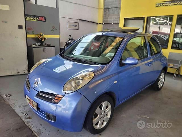 Usata Nissan Micra 80 CV (58 kW) 2003 Blu Utilitaria