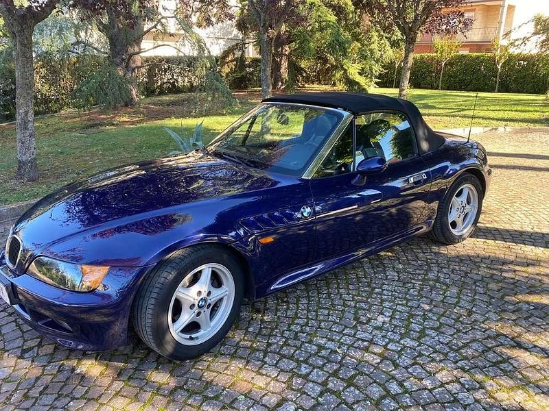 Usata BMW Z3 140 CV (102 kW) 1996 Blu/azzurro Cabrio