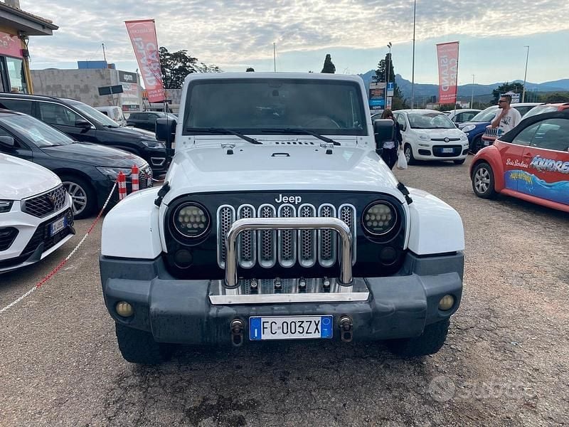 Usata Jeep Wrangler Sahara 199 CV (146 kW) 2016 Bianco SUV