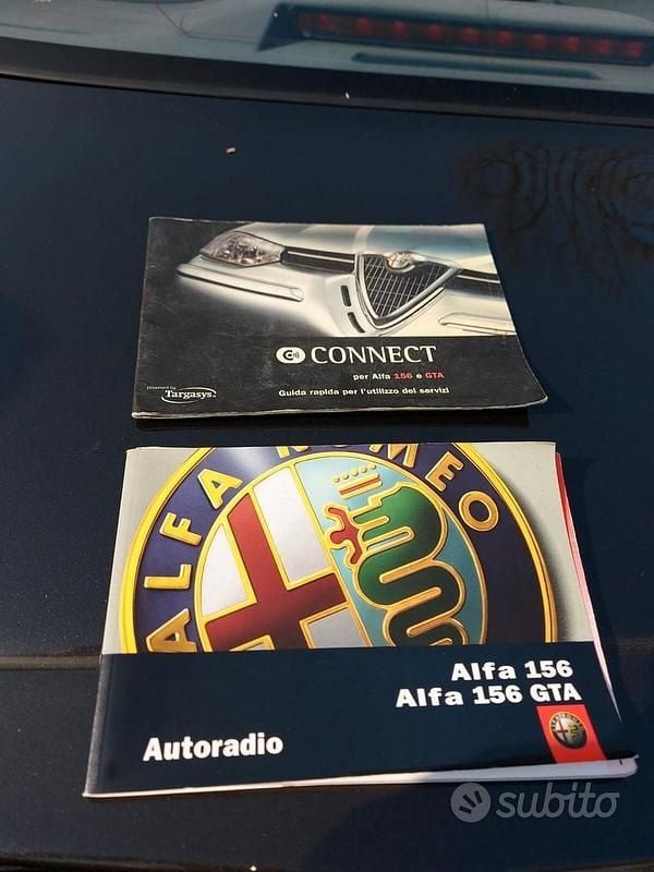 Usata Alfa Romeo 156 GTA 250 CV (183 kW) 2003 Verde Berlina