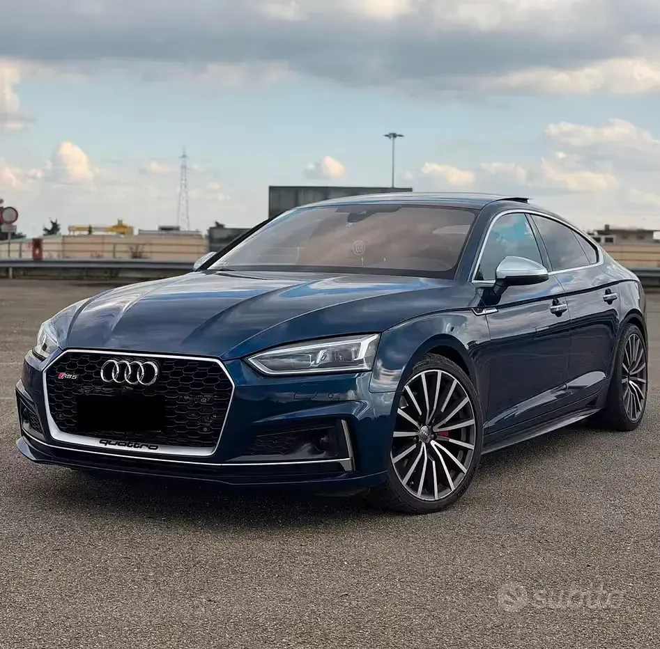 Usata Audi A5 272 CV (200 kW) 2019 Bluazzurro Coupé
