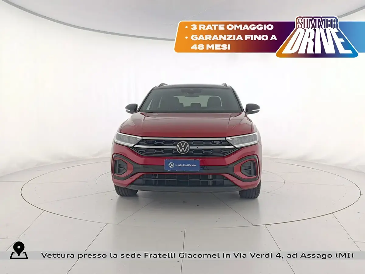 Usata VW T-Roc R-line 110 CV (80 kW) 2023 Nero SUV