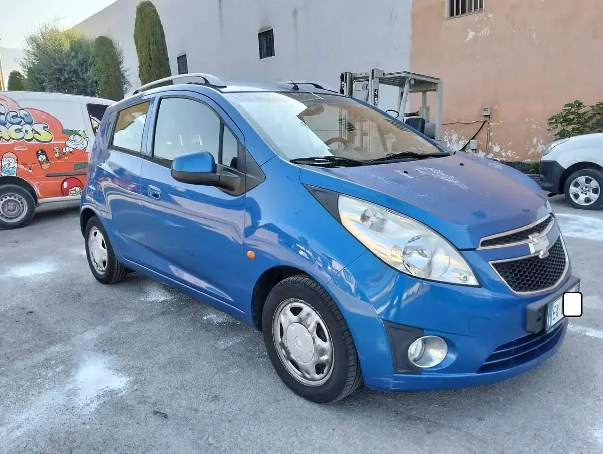 Usata Chevrolet Spark LS 68 CV (50 kW) 2011 Blu/azzurro Utilitaria
