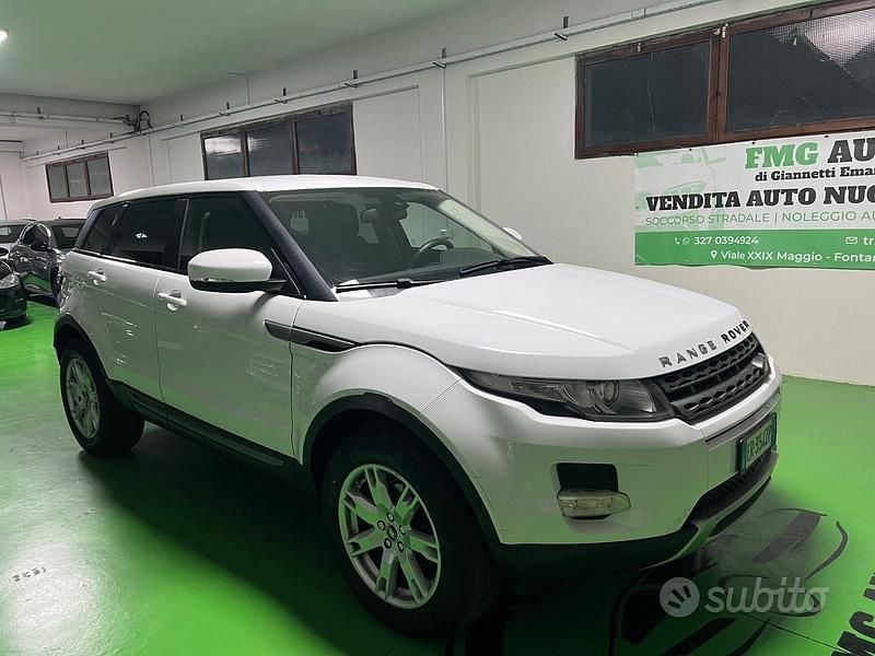 Usata Land Rover Range Rover evoque Pure 150 CV (110 kW) 2013 Bianco SUV