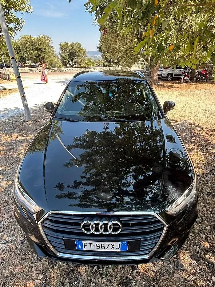Usata Audi A3 S-Line 150 CV (110 kW) 2017 Nero Berlina