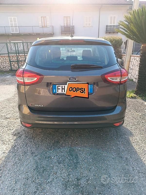 Usata Ford C-MAX Titanium S 120 CV (88 kW) 2017 Grigio Monovolume