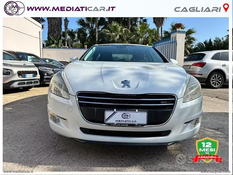 Usata Peugeot 508 Active 112 CV (82 kW) 2012 Bianco Berlina